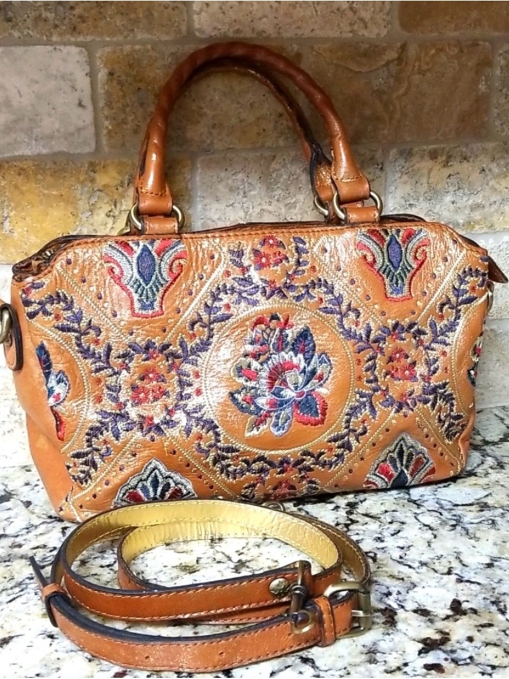 Patricia Nash Provençal Escape Satchel